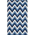 thumbnail image 1 of SAFAVIEH Dhurries Wenona Geometric Area Rug, Navy/Light Blue, 5' x 8', 1 of 4
