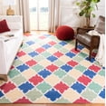 thumbnail image 1 of Safavieh Dhurries Wystan Geometric Area Rug, Blue/Multi, 8' x 10', 1 of 11