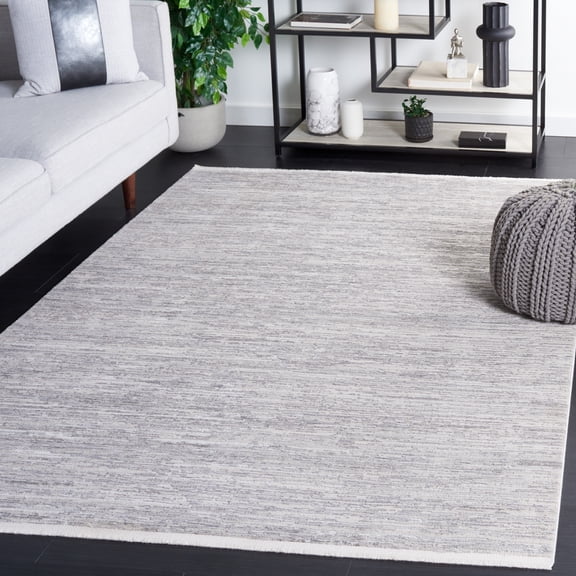 Safavieh Diamond Teodor Distressed Polyester Area Rug, Beige/Gray, 4' x 6'
