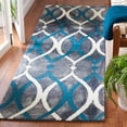 thumbnail image 1 of Safavieh Dip Dye Britton Distressed Wool Runner Rug, Gray/Ivory Blue, 2'3" x 8', 1 of 11