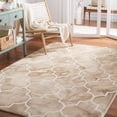 thumbnail image 1 of Safavieh Dip Dye Calanthe Geometric Wool Area Rug, Beige/Ivory, 3' x 5', 1 of 13