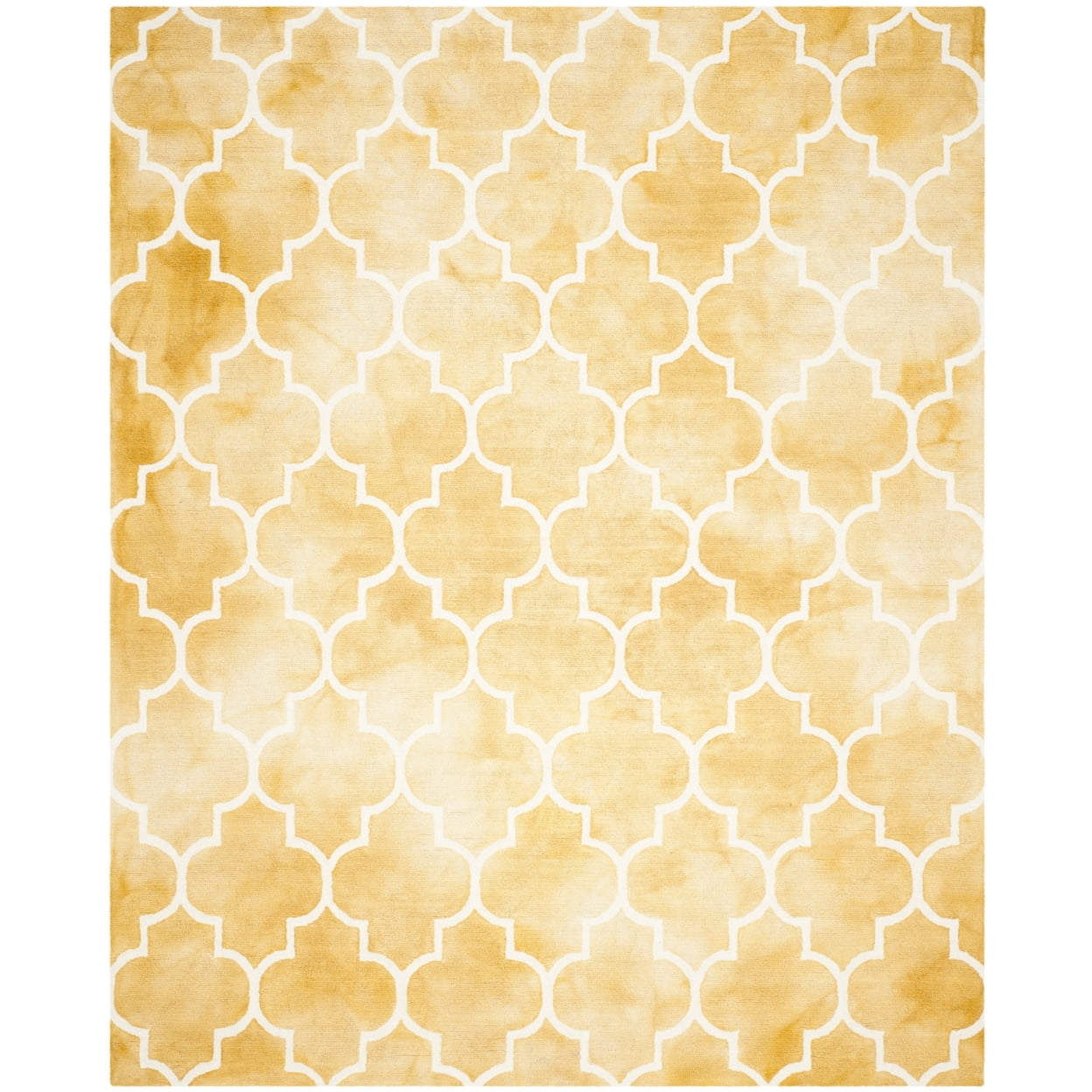 Ivory Elegance Hand-tufted Wool Rectangular Area Rug
