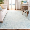 thumbnail image 1 of Safavieh Dip Dye Cyan Distressed Area Rug, Light Green/Ivory, 7' x 7' Square, 1 of 8