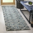 thumbnail image 1 of Safavieh Dip Dye Dedan Damask Wool Runner Rug, Gray/Charcoal, 2'3" x 8', 1 of 10