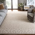 thumbnail image 1 of Safavieh Dip Dye Felicia Floral Area Rug, Beige/Ivory, 7' x 7' Square, 1 of 11