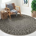 thumbnail image 1 of Safavieh Dip Dye Felicia Floral Area Rug, Dark Gray, 7' x 7' Round, 1 of 11