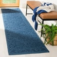 thumbnail image 1 of Safavieh Dip Dye Felicia Floral Runner Rug, Navy Blue, 2'3" x 9', 1 of 10