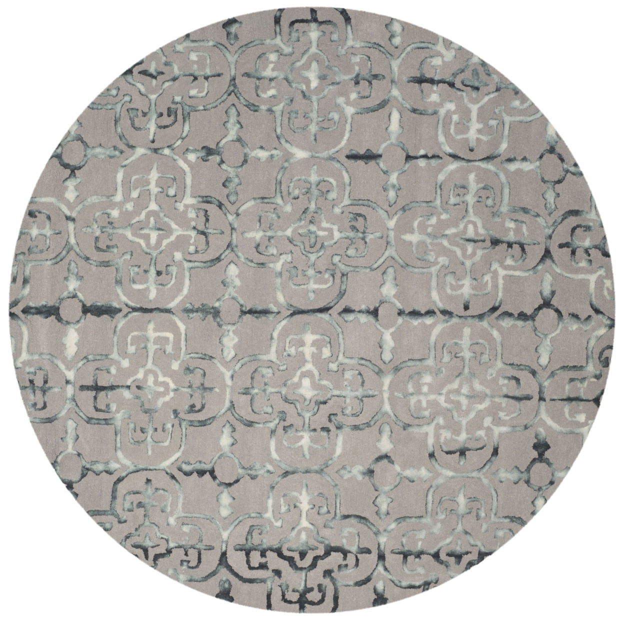 Ivory Whisper Hand-Tufted Wool 5' Round Area Rug
