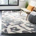 thumbnail image 1 of Safavieh Dip Dye Jennie Distressed Wool Area Rug, Beige/Charcoal, 3' x 5', 1 of 12
