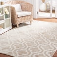 thumbnail image 1 of Safavieh Dip Dye Jolyon Geometric Wool Area Rug, Beige/Ivory, 2' x 3', 1 of 12