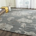 thumbnail image 1 of Safavieh Dip Dye Kayla Distressed Wool Area Rug, Gray/Beige, 8' x 10', 1 of 7