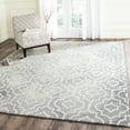 thumbnail image 1 of Safavieh Dip Dye Lairos Distressed Wool Area Rug, Gray/Ivory, 11' x 15', 1 of 11