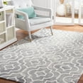 thumbnail image 1 of Safavieh Dip Dye Lairos Distressed Wool Area Rug, Gray/Ivory, 3' x 5', 1 of 11