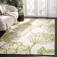 thumbnail image 1 of Safavieh Dip Dye Lilibeth Distressed Area Rug, Ivory/Light Green, 3' x 5', 1 of 8