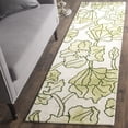 thumbnail image 1 of Safavieh Dip Dye Lilibeth Distressed Runner Rug, Ivory/Light Green, 2'3" x 8', 1 of 8