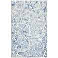 thumbnail image 1 of SAFAVIEH Dip Dye Neasa Overdyed Abstract Wool Area Rug, Blue/Ivory, 5' x 8', 1 of 4