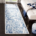 thumbnail image 1 of Safavieh Dip Dye Neasa Distressed Runner Rug, Blue/Ivory, 2'3" x 8', 1 of 11