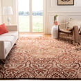 thumbnail image 1 of Safavieh Dip Dye Riagan Floral Area Rug, Copper/Beige, 7' x 7' Square, 1 of 8