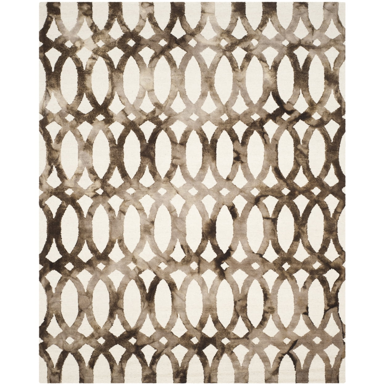 Ivory Elegance 8' x 10' Hand-Tufted Wool Area Rug