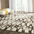 thumbnail image 1 of Safavieh Dip Dye Rosanne Distressed Area Rug, Ivory/Chocolate, 8' x 10', 1 of 11