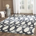 thumbnail image 1 of Safavieh Dip Dye Rosanne Distressed Area Rug, Ivory/Graphite, 5' x 8', 1 of 7