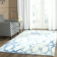 thumbnail image 1 of Safavieh Dip Dye Rosanne Distressed Area Rug, Ivory/Blue, 2' x 3', 1 of 8