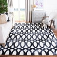 thumbnail image 1 of Safavieh Dip Dye Rosanne Distressed Area Rug, Ivory/Graphite, 9' x 12', 1 of 7