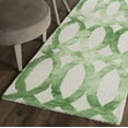 thumbnail image 1 of Safavieh Dip Dye Rosanne Distressed Runner Rug, Ivory/Green, 2'3" x 6', 1 of 7
