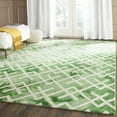 thumbnail image 1 of Safavieh Dip Dye Seanna Distressed Area Rug, Green/Ivory, 7' x 7' Square, 1 of 11