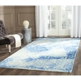 thumbnail image 1 of Safavieh Dip Dye Shelagh Geometric Area Rug, Blue/Ivory, 2' x 3', 1 of 7