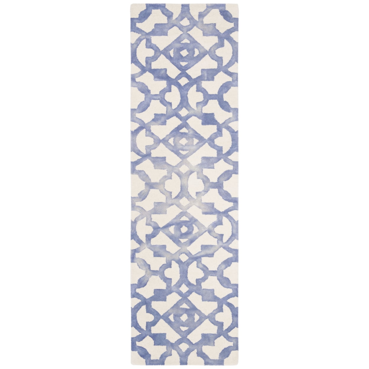 Ivory Elegance Hand-Tufted Wool Runner Rug 2'3" x 8'