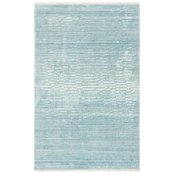 SAFAVIEH Dream Ethelyn Abstract Area Rug, Turquoise/Grey, 3' x 5'