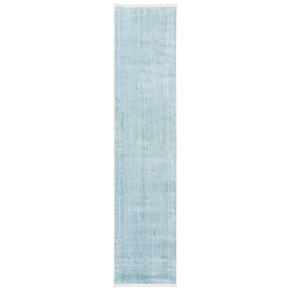 SAFAVIEH Dream Ethelyn Abstract Runner Rug, Turquoise/Grey, 2' x 8'