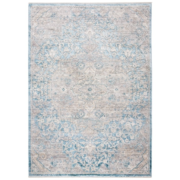 SAFAVIEH Dream Feride Floral Area Rug, Blue/Grey, 8' x 10'