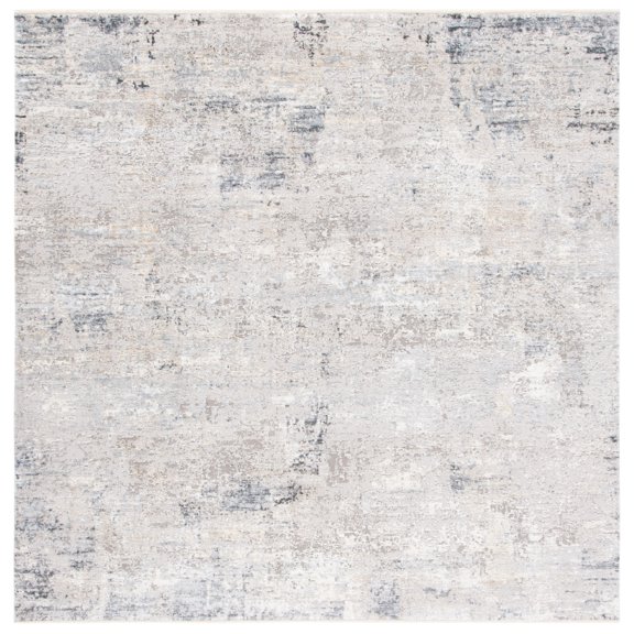 SAFAVIEH Dream Isidor Abstract Area Rug, Grey/Green, 6'7" x 6'7" Square