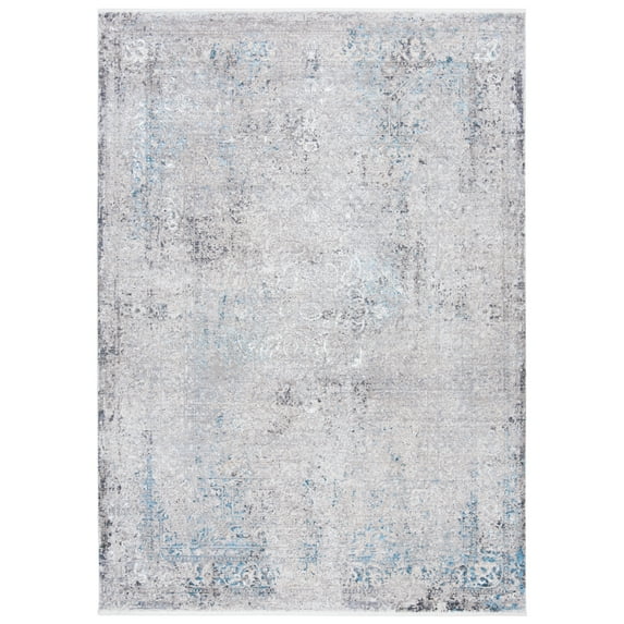 SAFAVIEH Dream Kerstin Floral Area Rug, Grey/Ivory, 5' x 8'