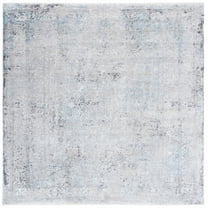 SAFAVIEH Dream Kerstin Floral Area Rug, Grey/Ivory, 6'7" x 6'7" Square