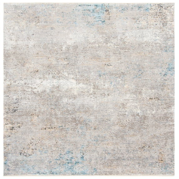 SAFAVIEH Dream Sloane Abstract Area Rug, Grey/Multi, 6'7" x 6'7" Square