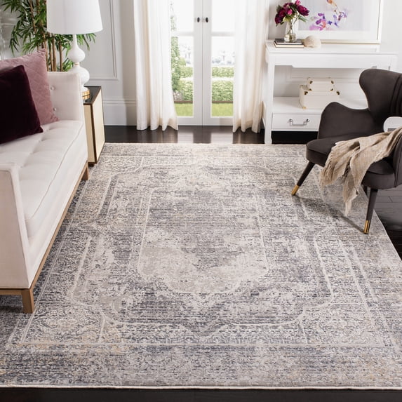 Safavieh Dream Tangier Distressed Area Rug, Gray/Ivory, 8' x 10'