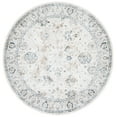 thumbnail image 1 of SAFAVIEH Dream Terrance Modern Polyester Area Rug, Ivory/Light Beige, 6'7" x 6'7" Round, 1 of 8