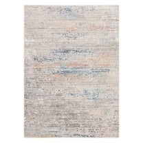 SAFAVIEH Dream Urban Abstract Area Rug, Grey/Blue, 5' x 8'