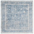 thumbnail image 1 of SAFAVIEH Dream Vonda Floral Area Rug, Grey/Turquoise, 6'7" x 6'7" Square, 1 of 8