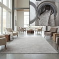 thumbnail image 1 of SAFAVIEH Dune Lailee Solid Machine Washable Area Rug, Blue/Grey, 5'3" x 7'6", 1 of 13