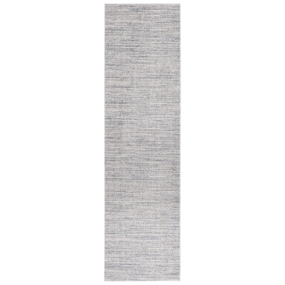 SAFAVIEH Dune Lailee Solid Machine Washable Runner Rug, Blue/Grey, 2'2" x 8'
