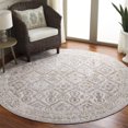 thumbnail image 1 of Safavieh Easton Dayna Geometric Area Rug, Ivory/Gray Gold, 6'7" x 6'7" Round, 1 of 7