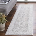 thumbnail image 1 of Safavieh Easton Ilbert Abstract Runner Rug, Ivory/Gray, 2' x 8', 1 of 6
