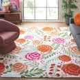 thumbnail image 1 of Safavieh Easy Care Akilah Floral Area Rug, Ivory/Green, 5' x 8', 1 of 6