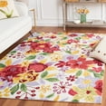 thumbnail image 1 of Safavieh Easy Care Alana Floral Area Rug, Ivory/Red, 4' x 6', 1 of 10