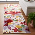 thumbnail image 1 of Safavieh Easy Care Alana Floral Runner Rug, Ivory/Red, 2'3" x 9', 1 of 10