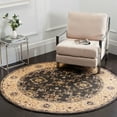 thumbnail image 1 of Safavieh Easy Care Alban Oriental Area Rug, Gray/Cream, 6' x 6' Round, 1 of 8